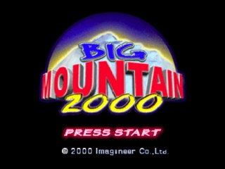 Big Mountain 2000 (USA) Title Screen